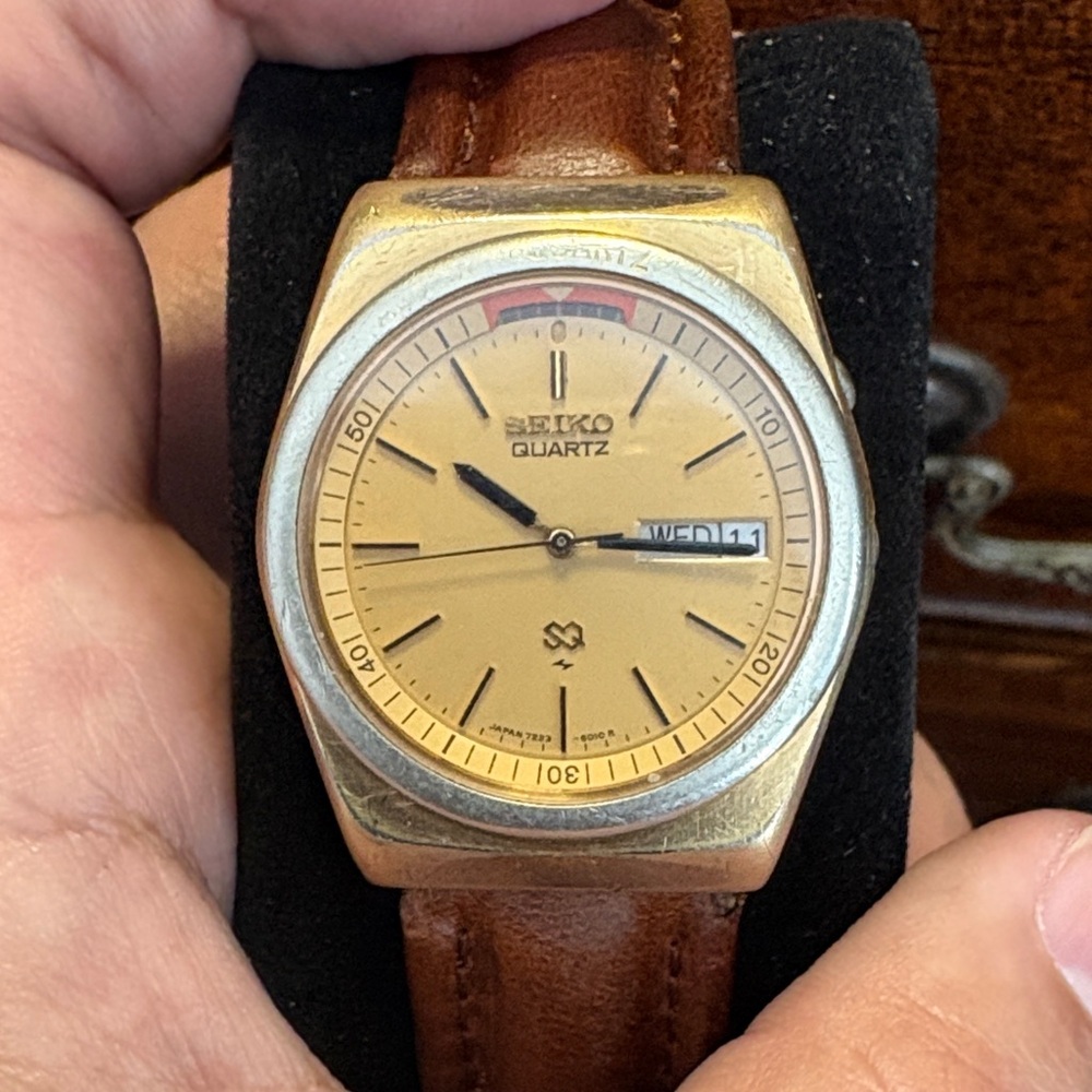 Vintage Seiko alarm Quartz Watch